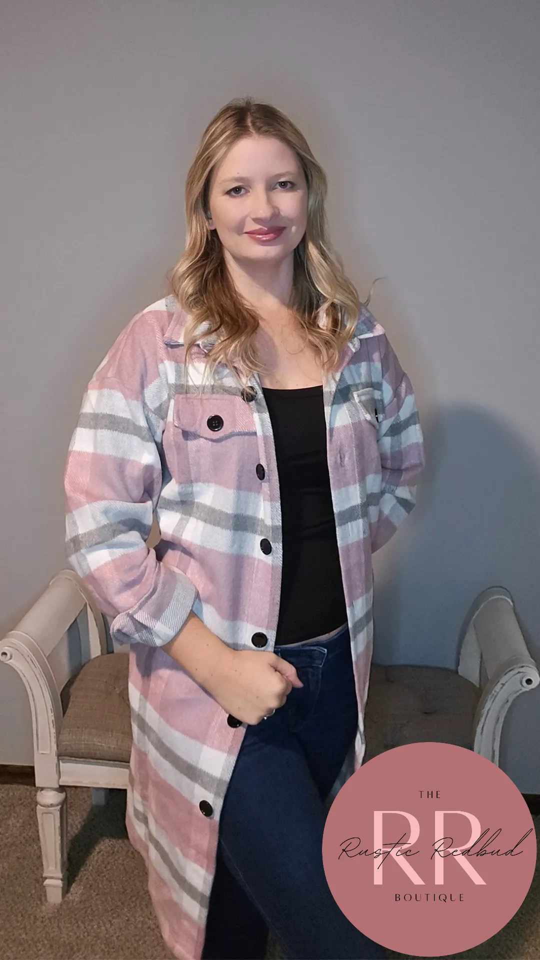 Long Plaid Shacket: Comfort Meets Style