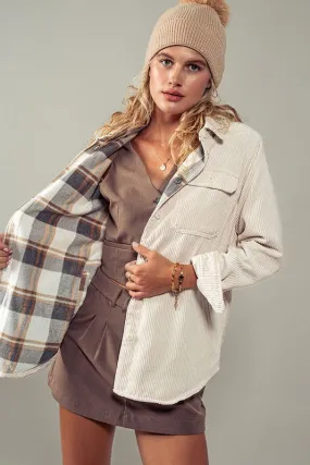 Loraine Reversible Shacket (4 color ways)