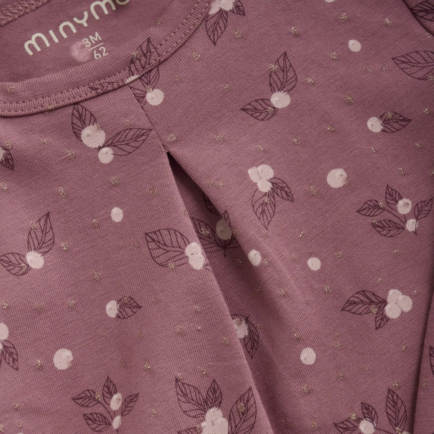 Minymo Deco Rose Bodysuit Ls AOP