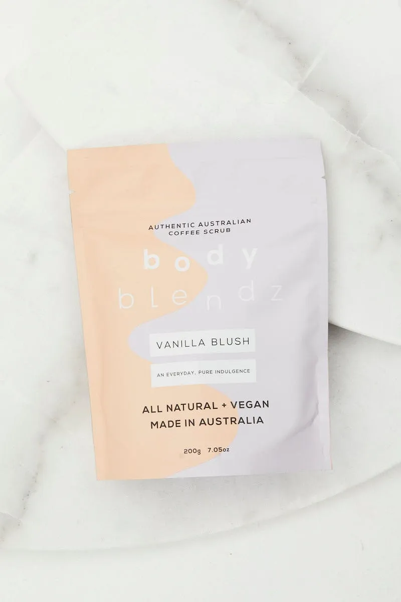 Multi Body Blendz Vanilla Blush Coffee Scrub 200G