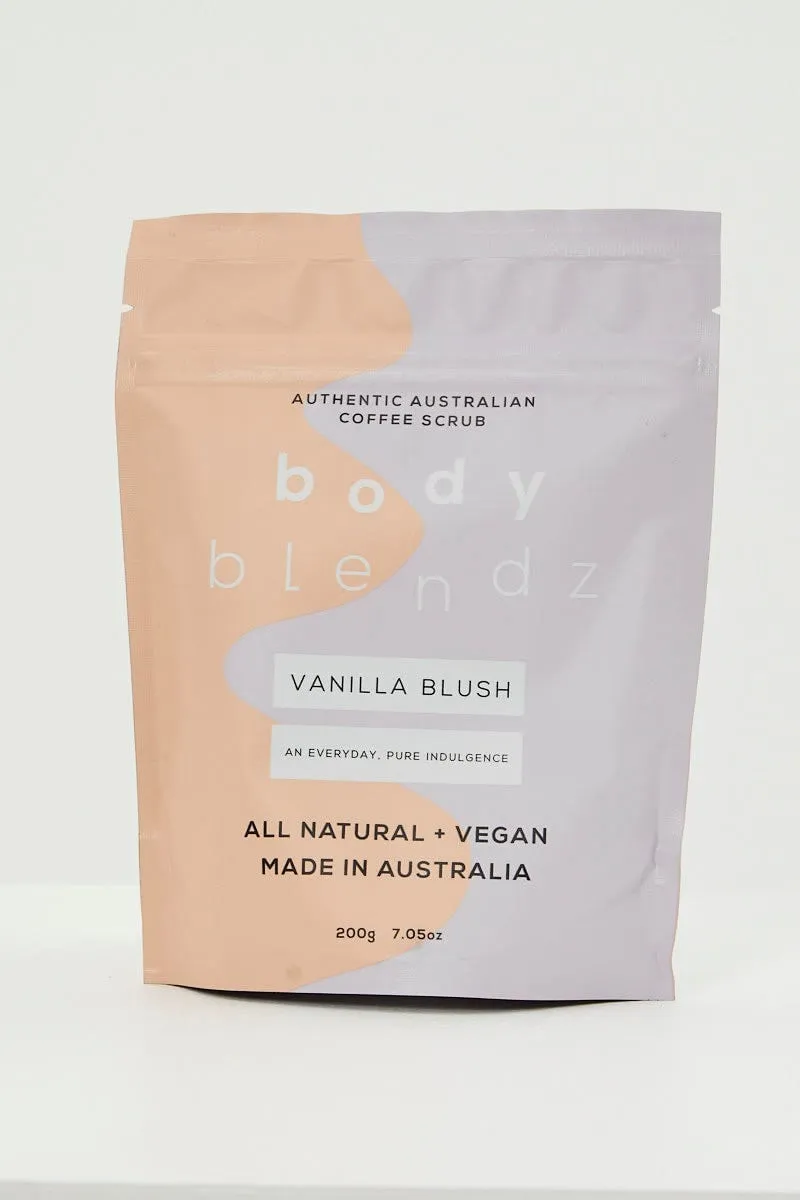 Multi Body Blendz Vanilla Blush Coffee Scrub 200G