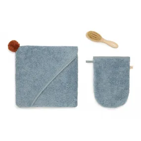 nobodinoz So Cute Baby Bath Set Blue