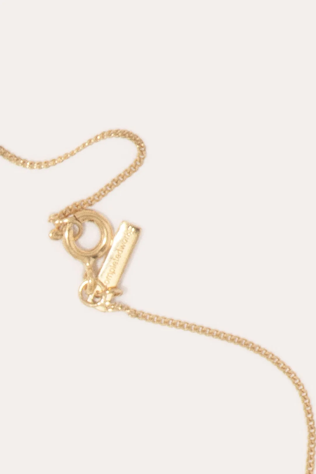 One [Blank] Can Change the World - Pearl and Gold Vermeil Pendant