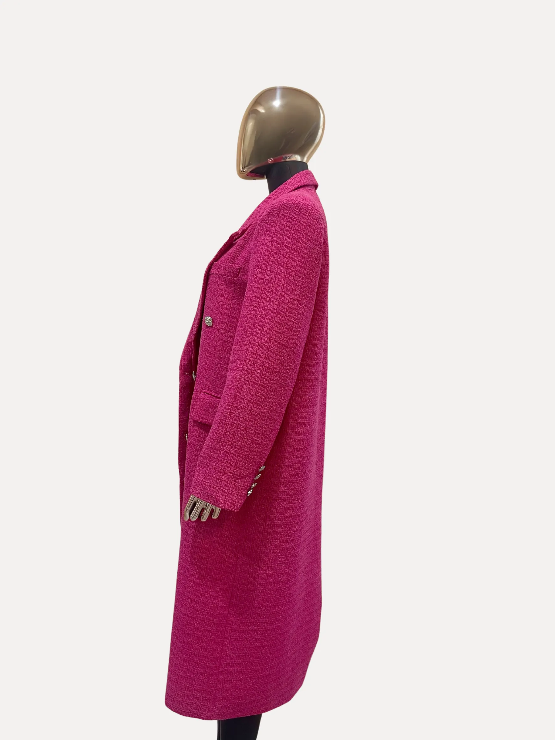 Overcoat 2pc Set Pink