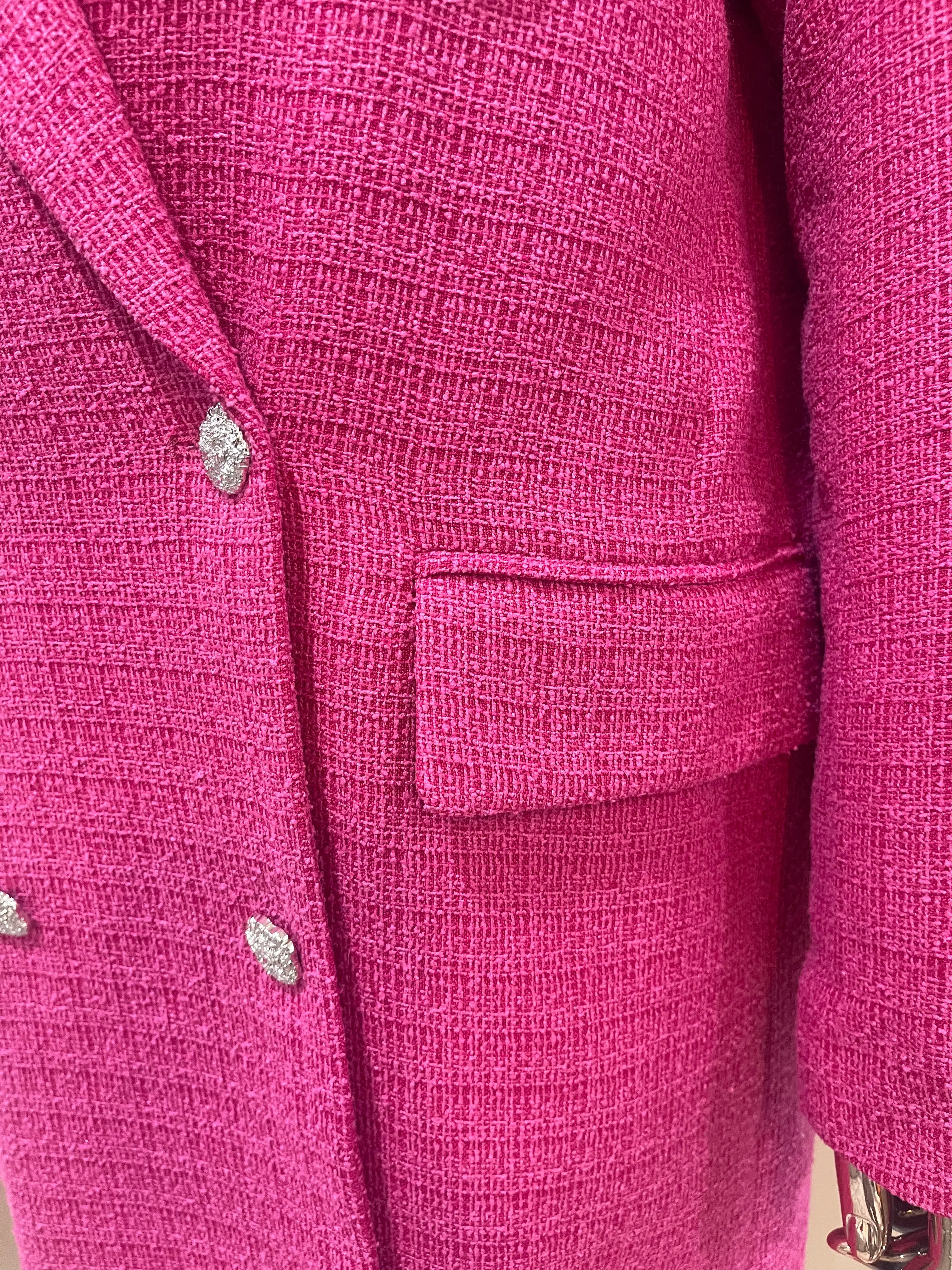 Overcoat 2pc Set Pink