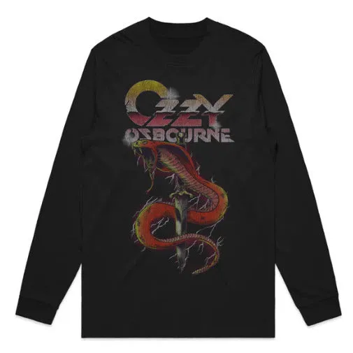Ozzy Osbourne Snake Long Sleeve T-Shirt
