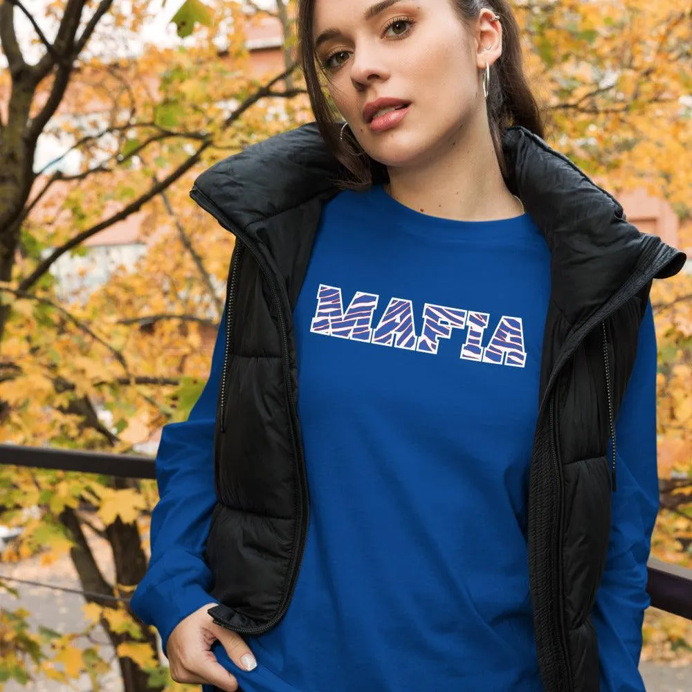 Performance Crew Neck Long Sleeve Shirt - Mafia - Royal