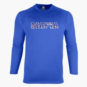 Performance Crew Neck Long Sleeve Shirt - Mafia - Royal