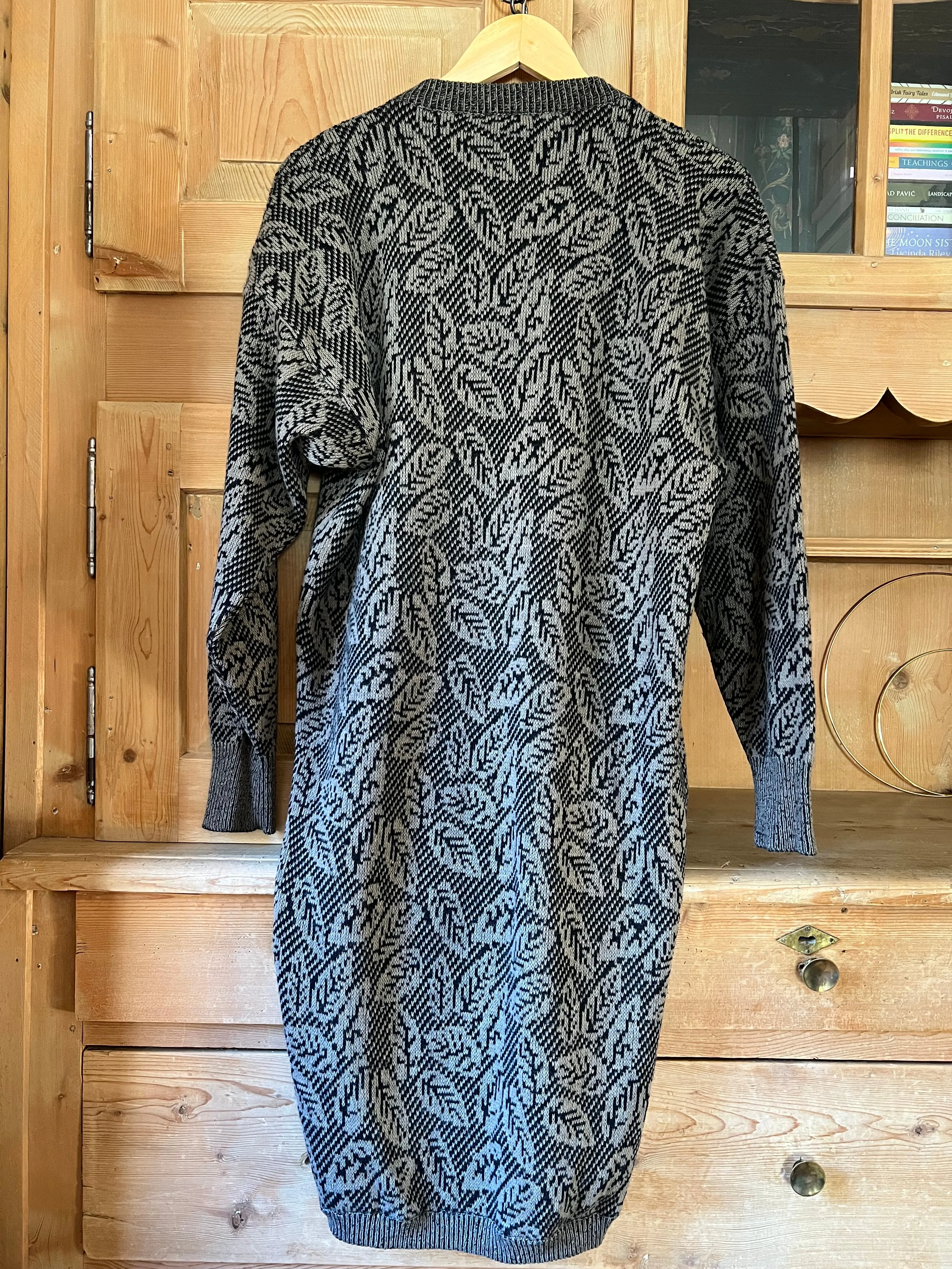 Poi By Krizia Vintage Knit Dress