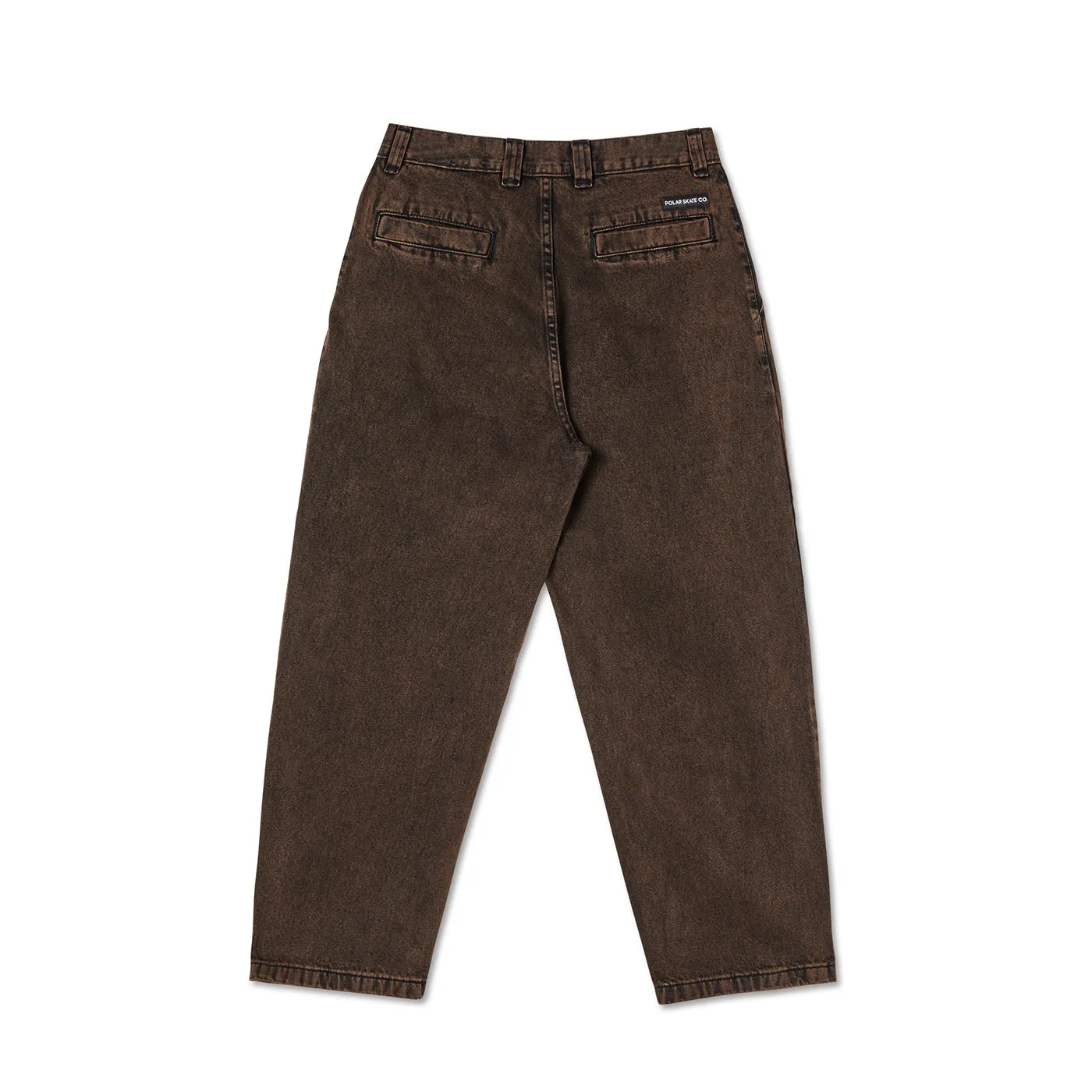 Polar Skate Co Grund Chinos - Brown Black
