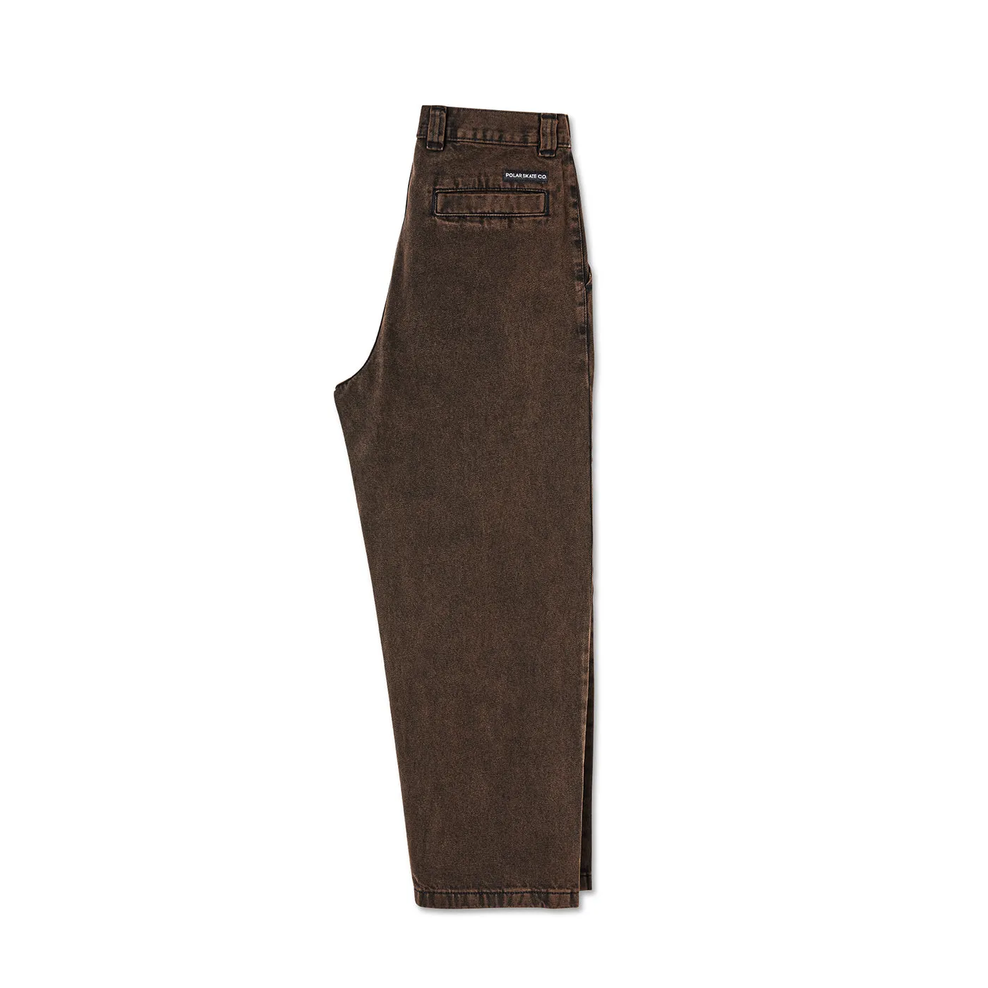 Polar Skate Co Grund Chinos - Brown Black