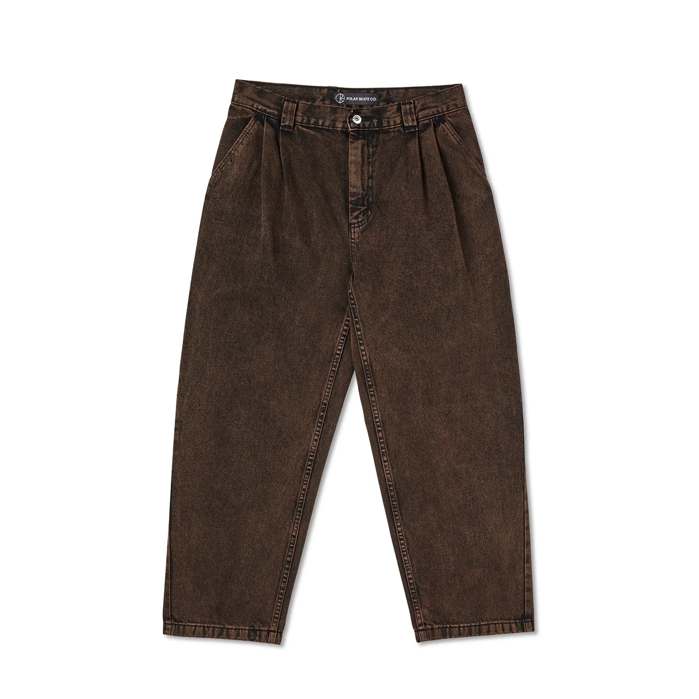 Polar Skate Co Grund Chinos - Brown Black