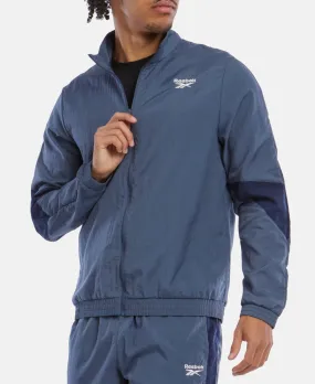 Reebok Mens Regular fit Track Jacket Coat Medium Blue
