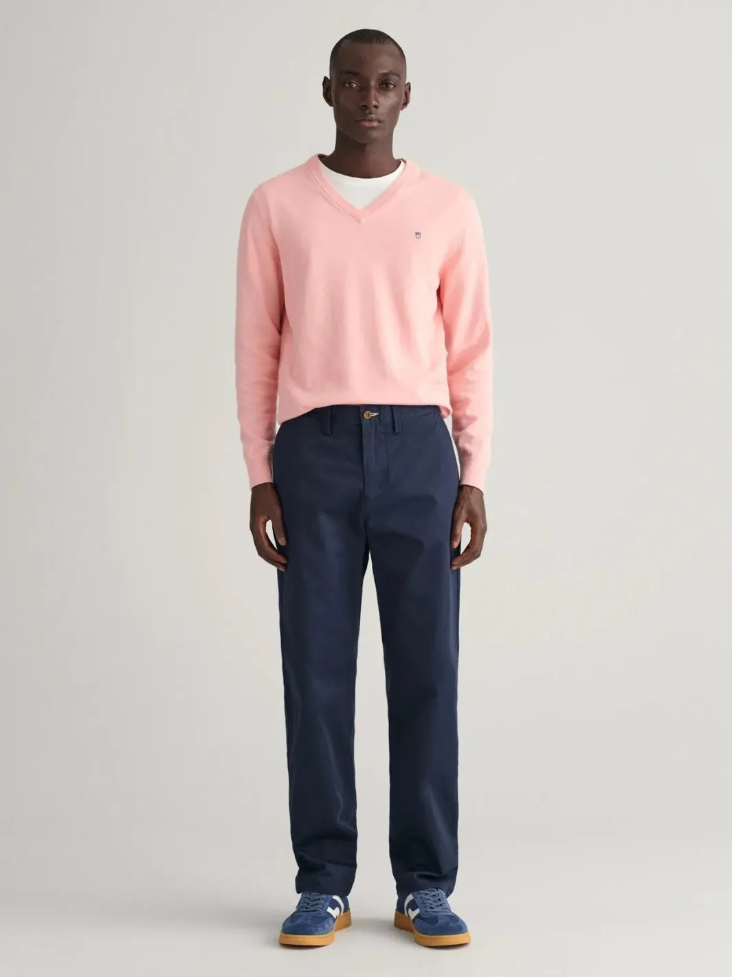 REGULAR TWILL CHINO Marine