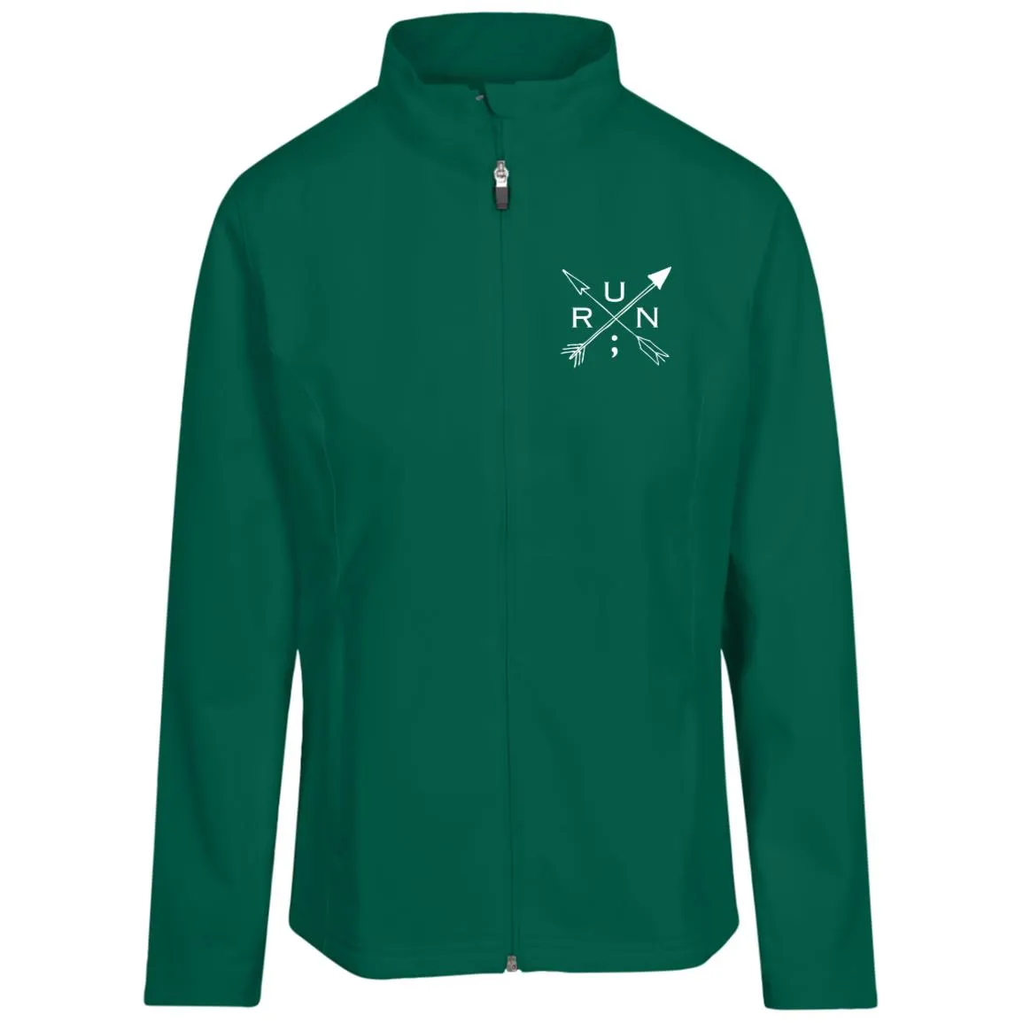 Run Arrows Womens Soft Shell Jacket