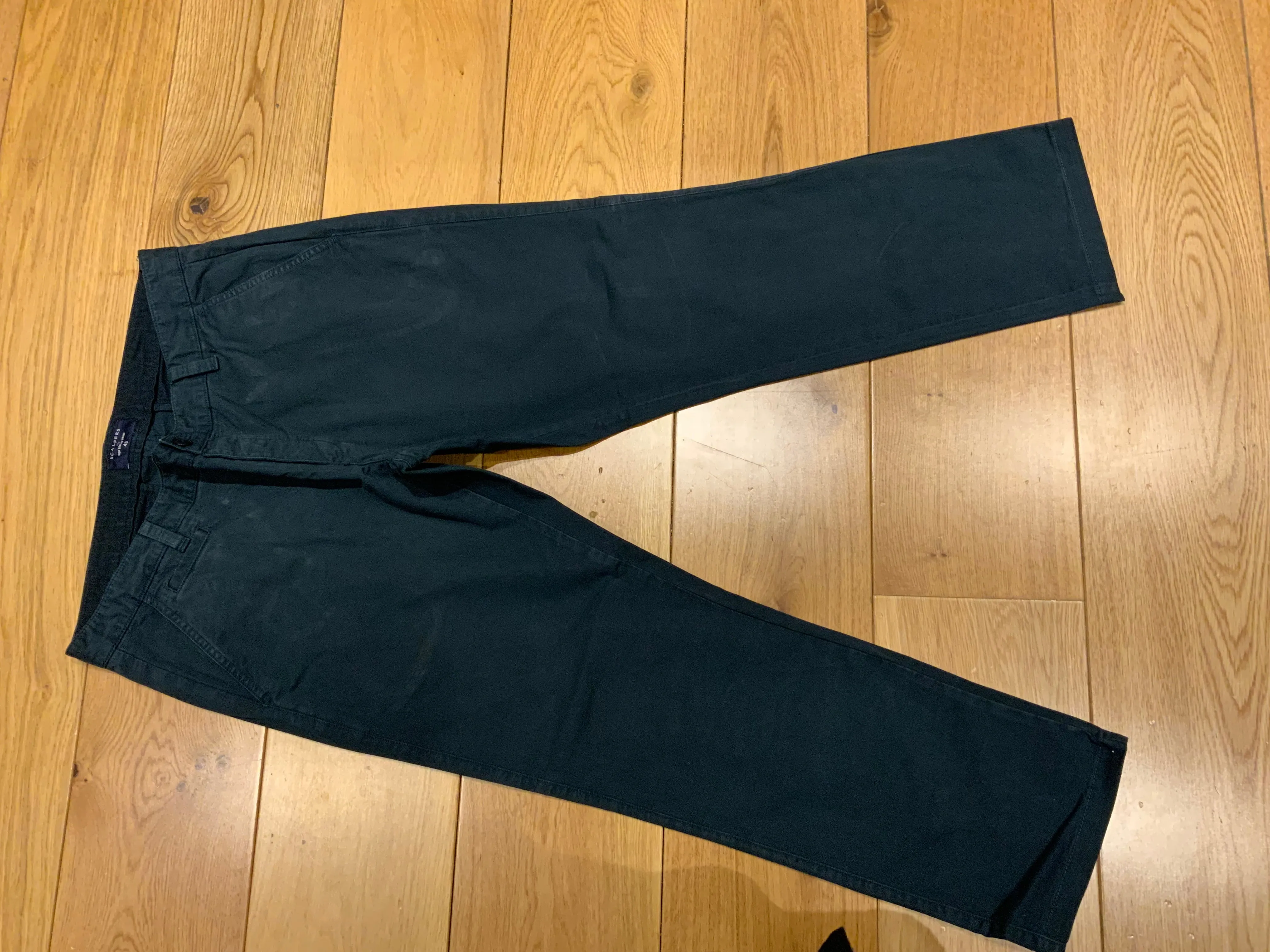 Scalpers Men's Navy Chinos TROUSERS - Trousers Pants Size EU 46 US 36 men