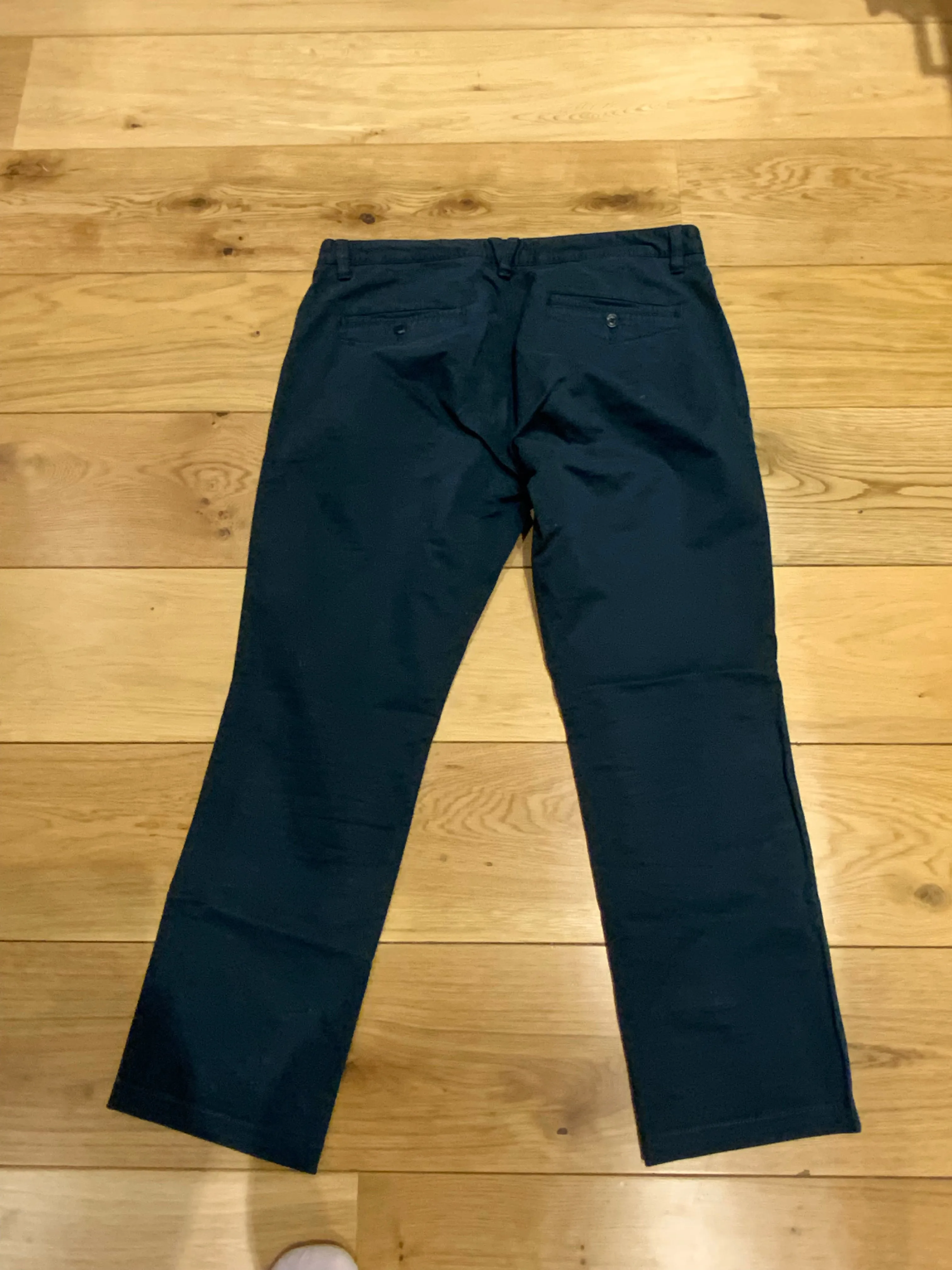 Scalpers Men's Navy Chinos TROUSERS - Trousers Pants Size EU 46 US 36 men