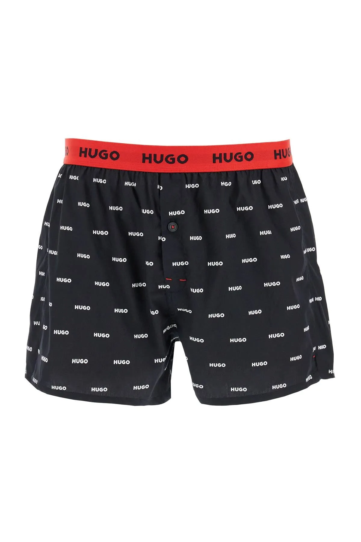 set di 3 boxer in cotone loose con bottoni rosso e nero 50518079 OPEN MISCELLANEOUS