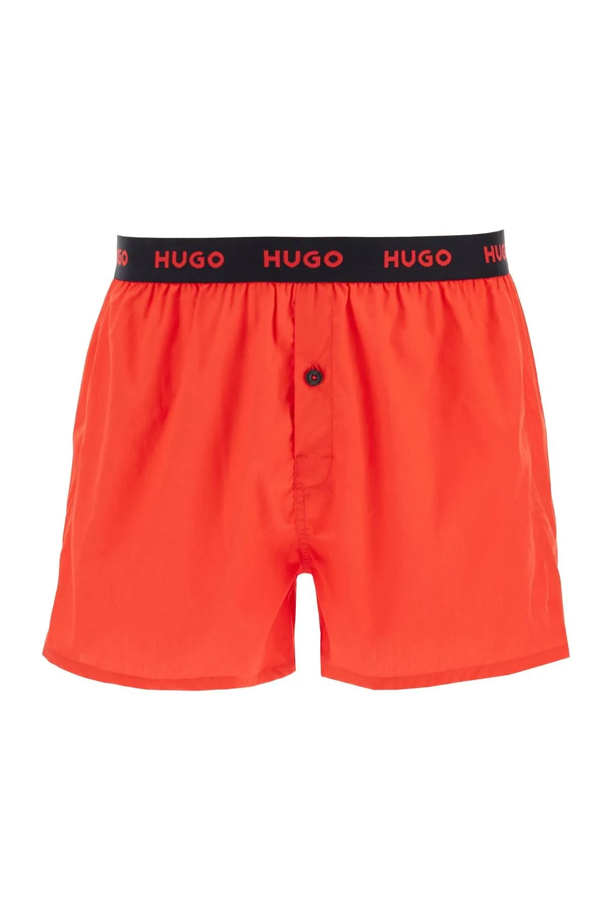 set di 3 boxer in cotone loose con bottoni rosso e nero 50518079 OPEN MISCELLANEOUS