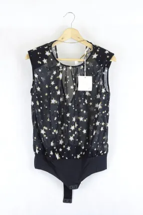 Spicy Sugar Black And Gold Bodysuit 10