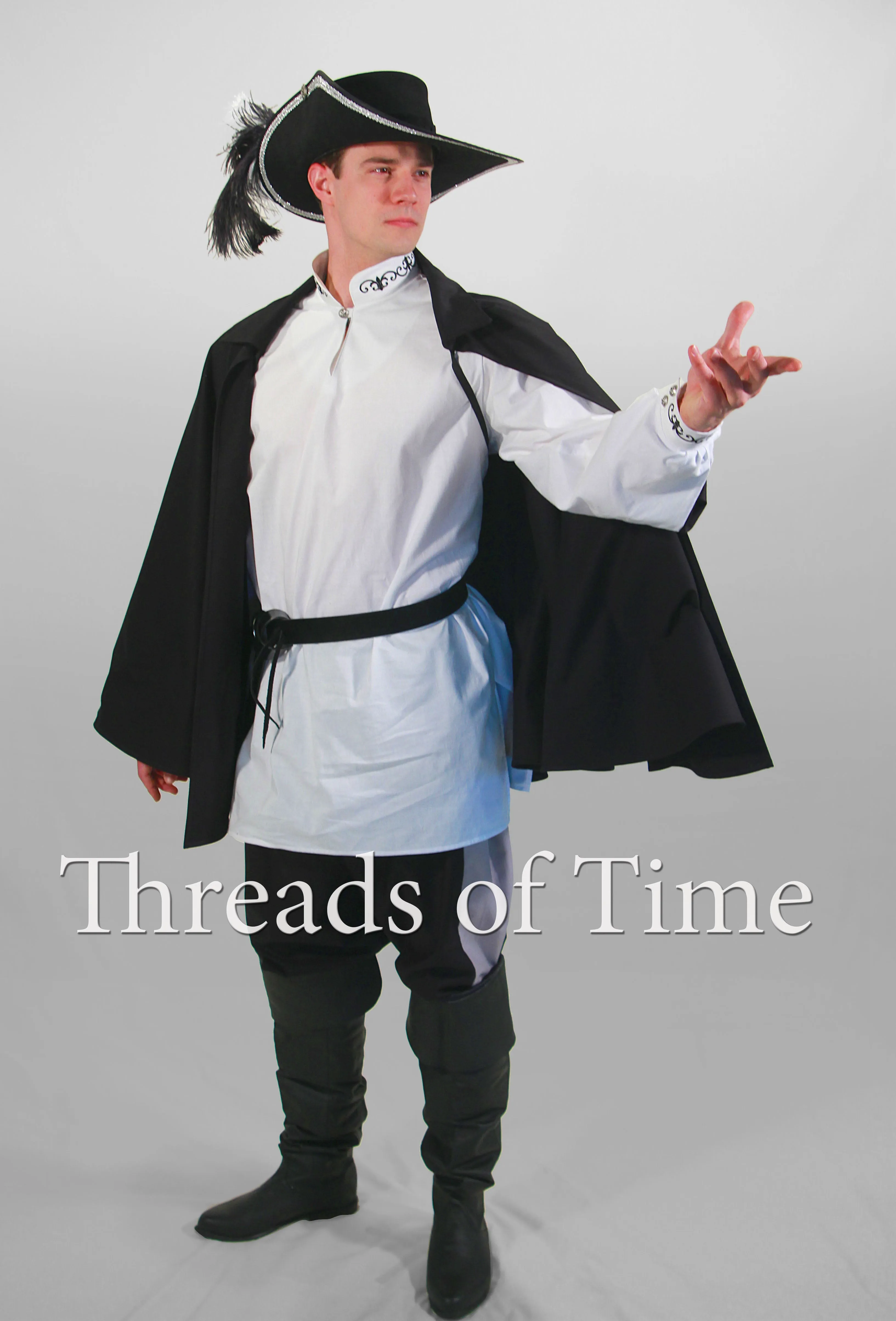 Swordsman Cape - Short Cape - Half Shoulder Cape