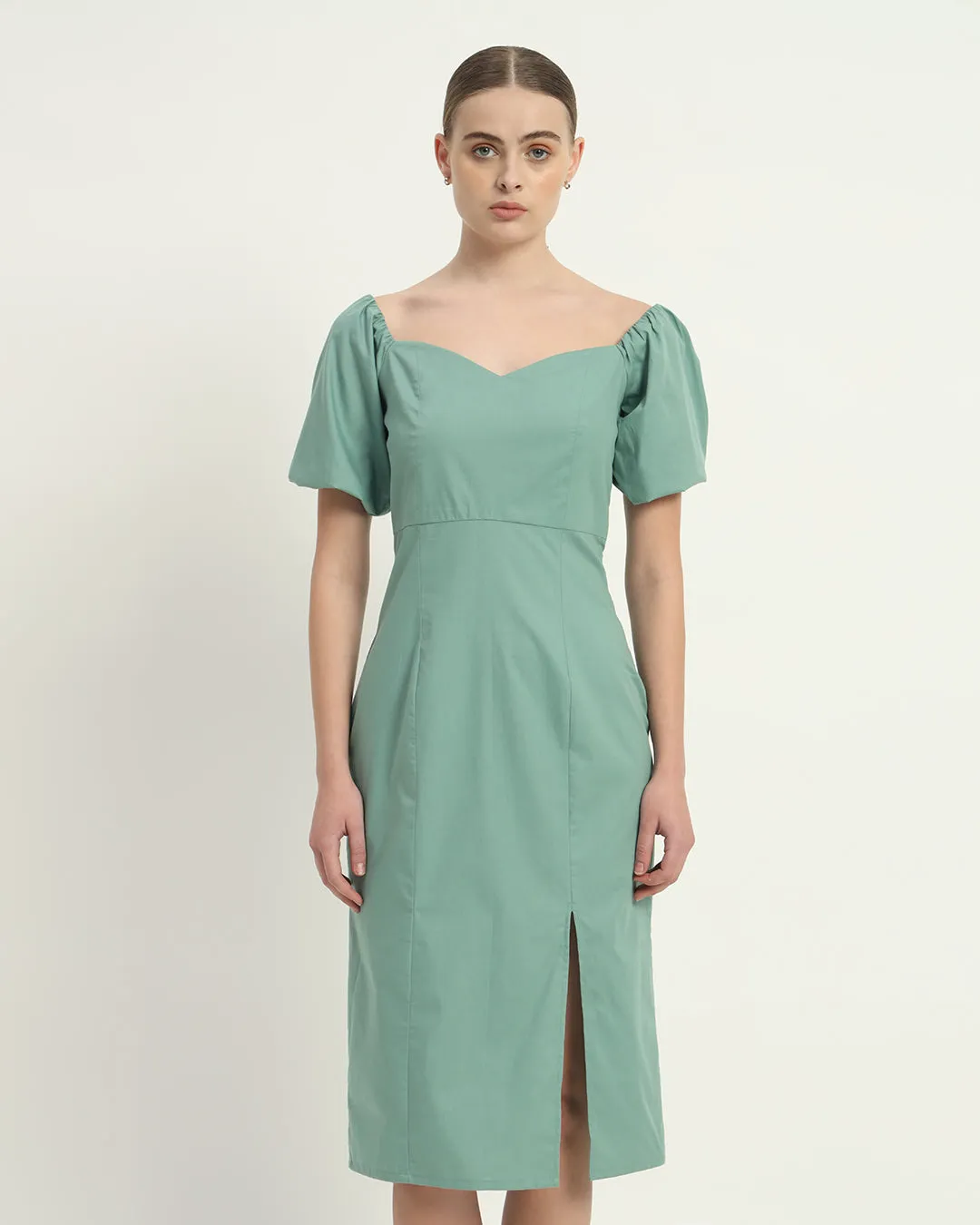 The Erwin Mint Cotton Dress