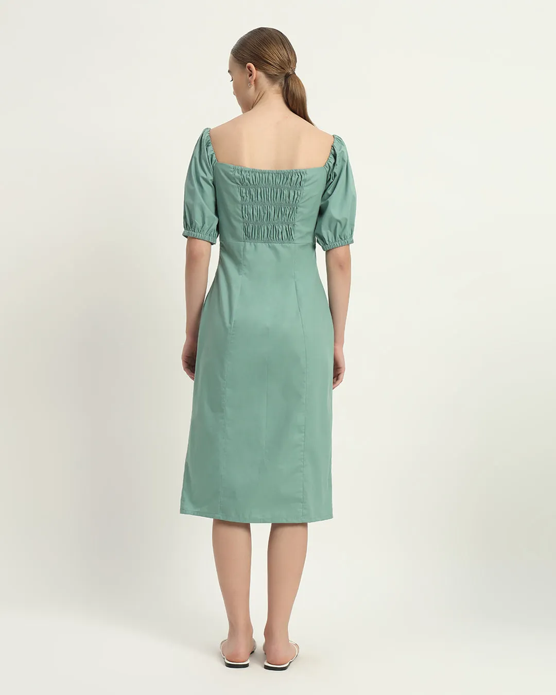 The Erwin Mint Cotton Dress