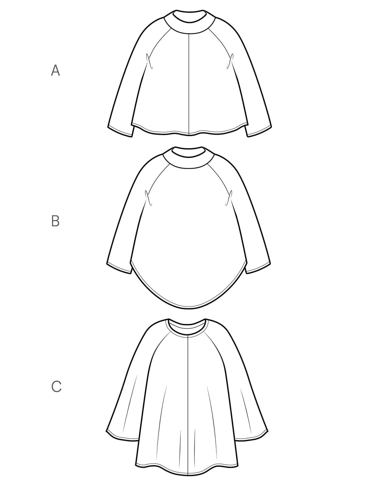 THE FLARED TUNIC & TOP | PDF Pattern
