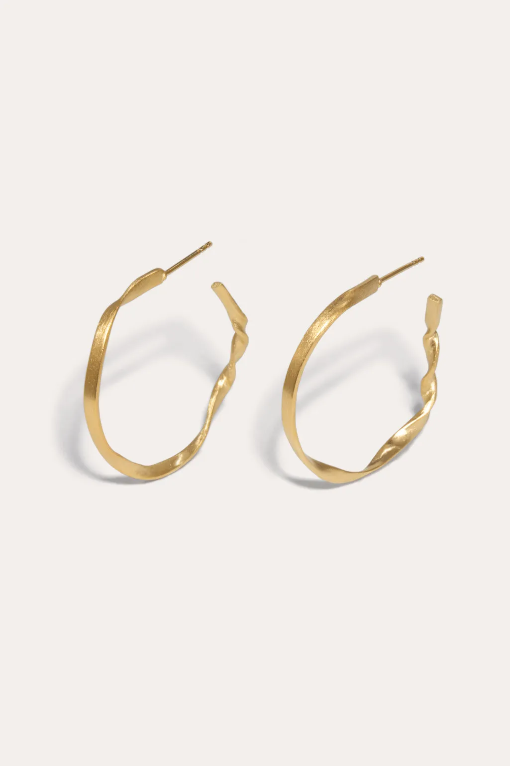The Tenderest Thing - Gold Vermeil Earrings