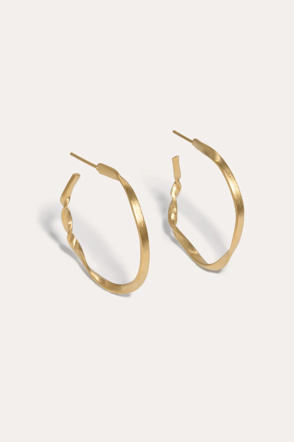 The Tenderest Thing - Gold Vermeil Earrings