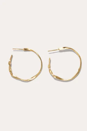 The Tenderest Thing - Gold Vermeil Earrings