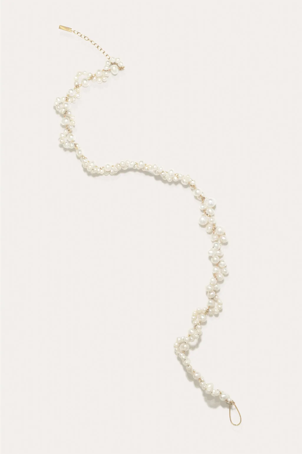 Tide - Pearl and Recycled Gold Vermeil Necklace