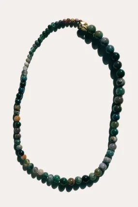 Tidelands - Fancy Jasper and Gold Vermeil Necklace