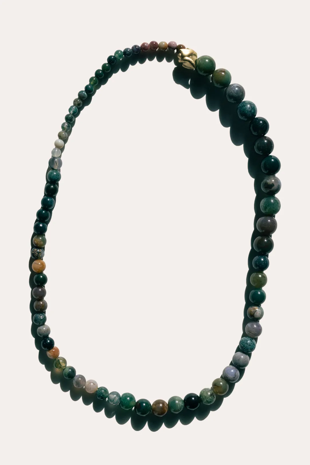 Tidelands - Fancy Jasper and Gold Vermeil Necklace