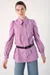 TLD Women Allday Lilac Collar Bow Detail Tunic - Scunthorpe