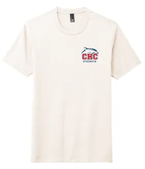 Triblend Short Sleeve Tee / Natural / Cape Henry Strength & Conditioning
