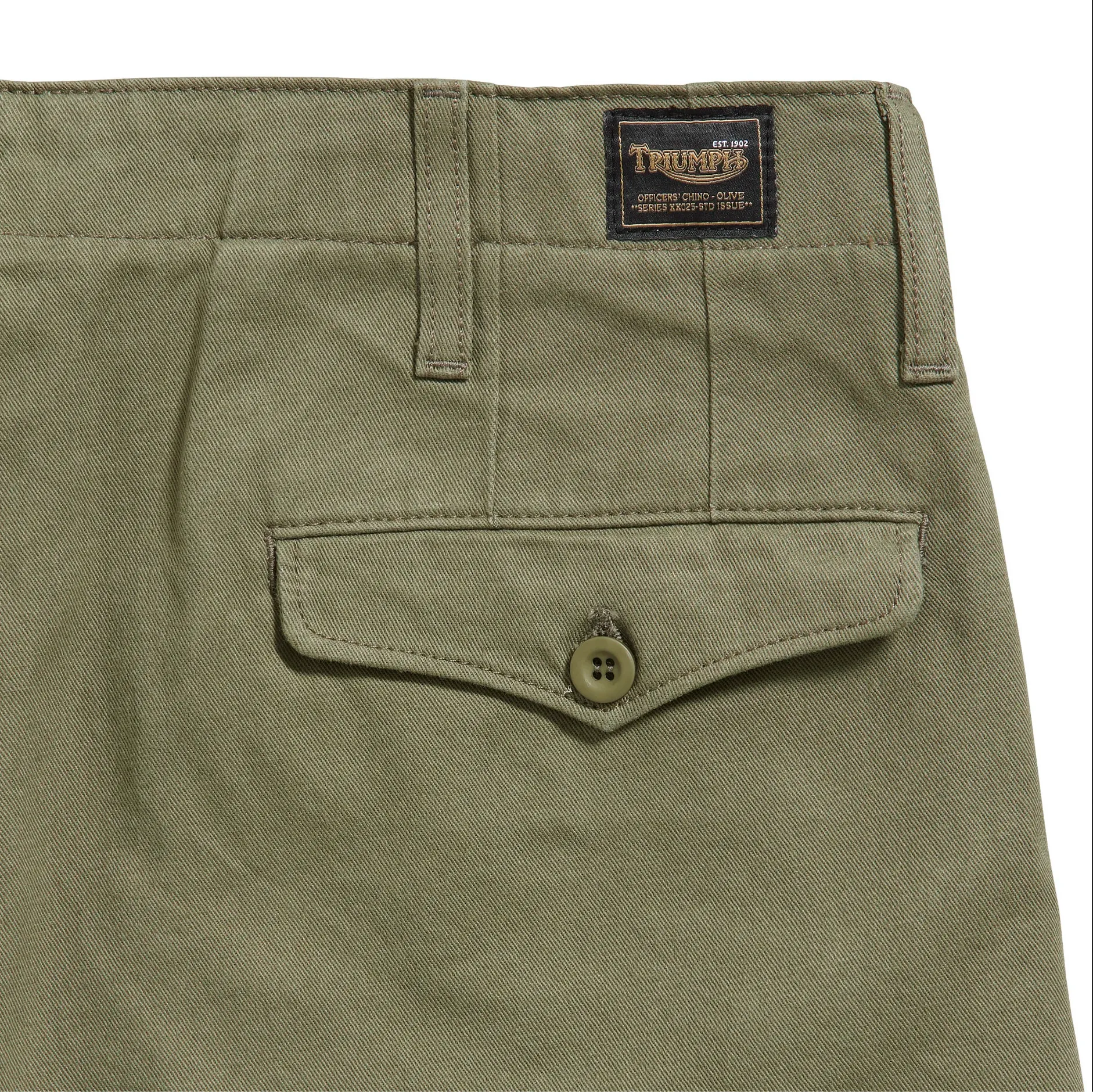 Triumph - Officer Chinos - Olive Green