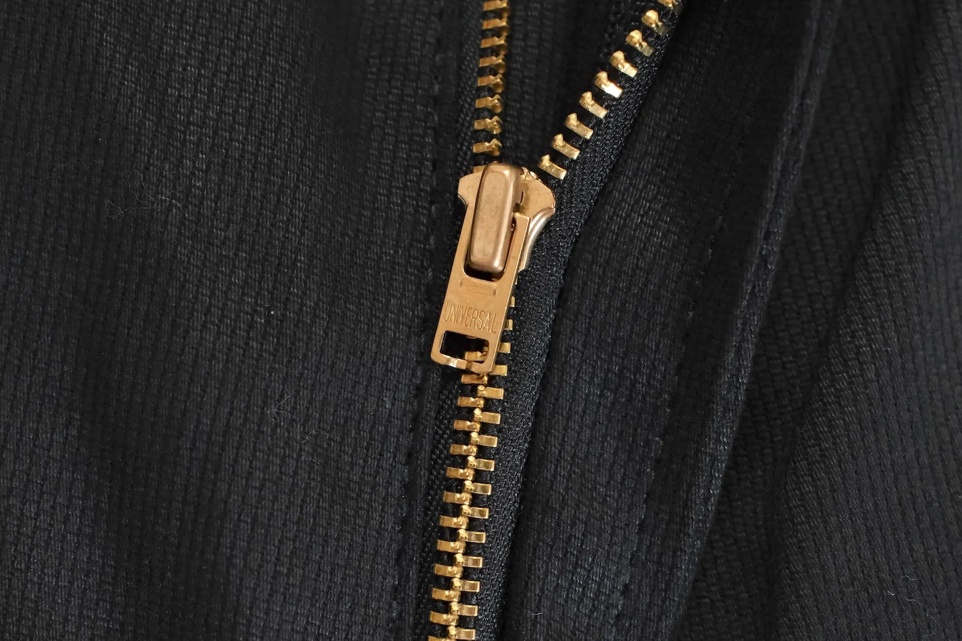 Warehouse 12oz Lot.1096 Selvage Pique Pants (Black)