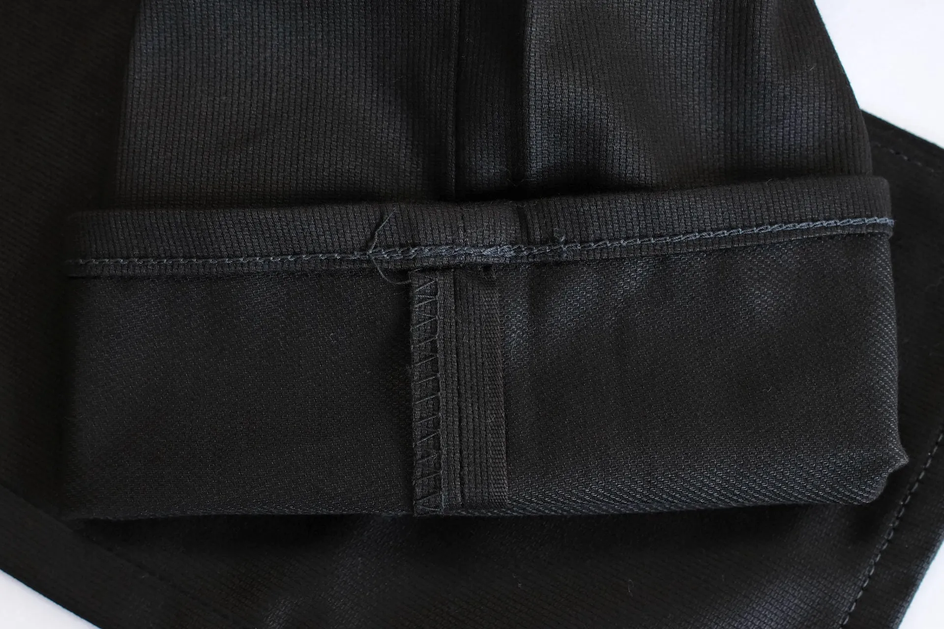 Warehouse 12oz Lot.1096 Selvage Pique Pants (Black)
