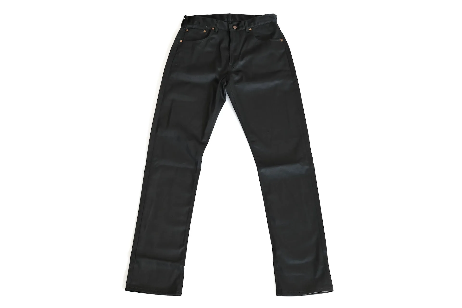 Warehouse 12oz Lot.1096 Selvage Pique Pants (Black)