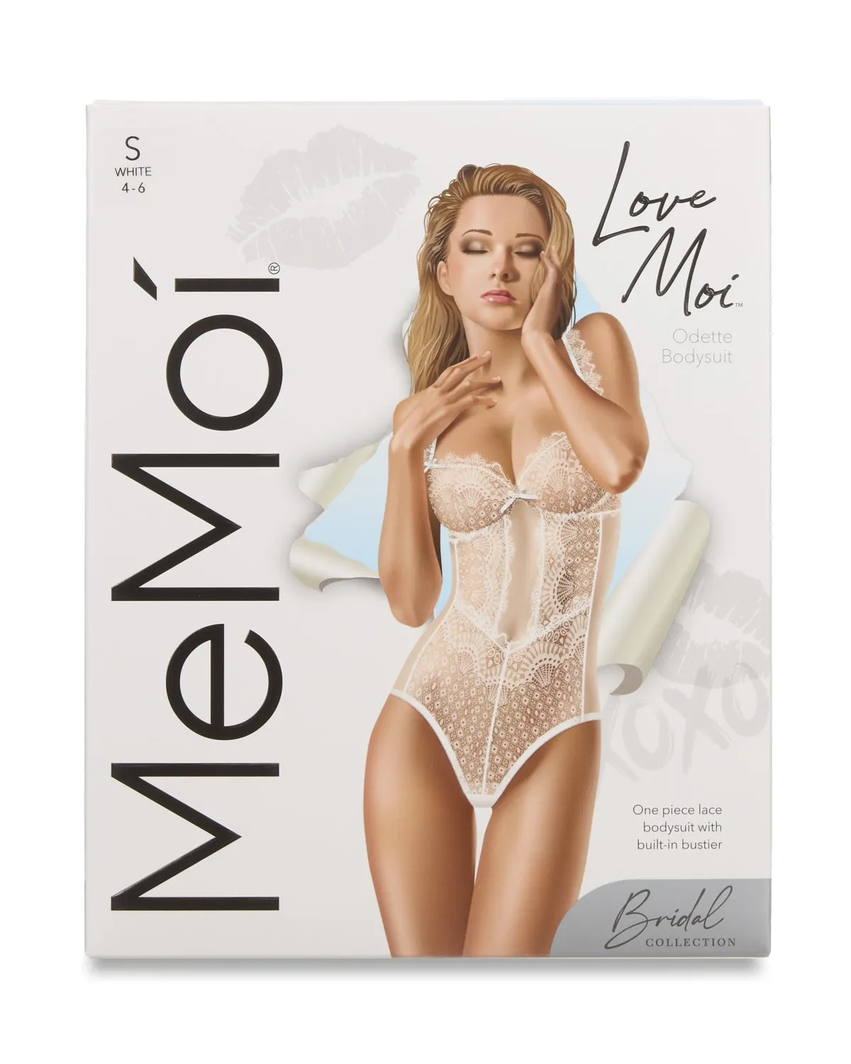 Women's Odette Mesh Lace Cheeky-Cut Bodysuit